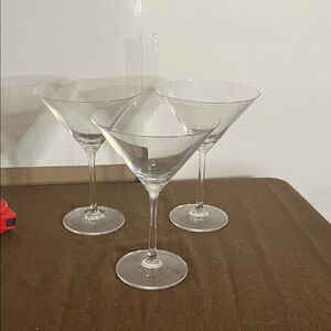 😄Vintage martini glasses marquis by Waterford crystal